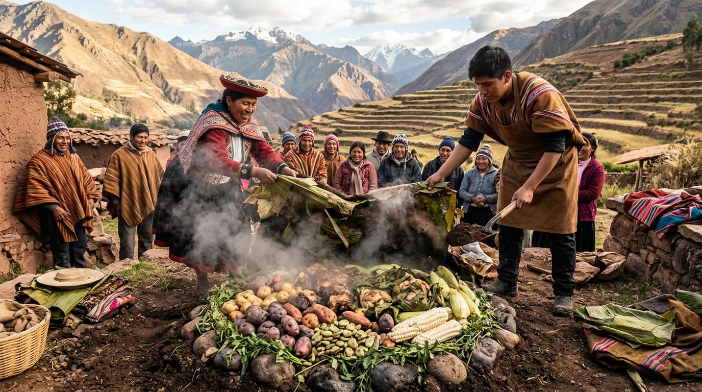 Sacred Valley Traditional Pachamanca & Moray Farm-to-Table