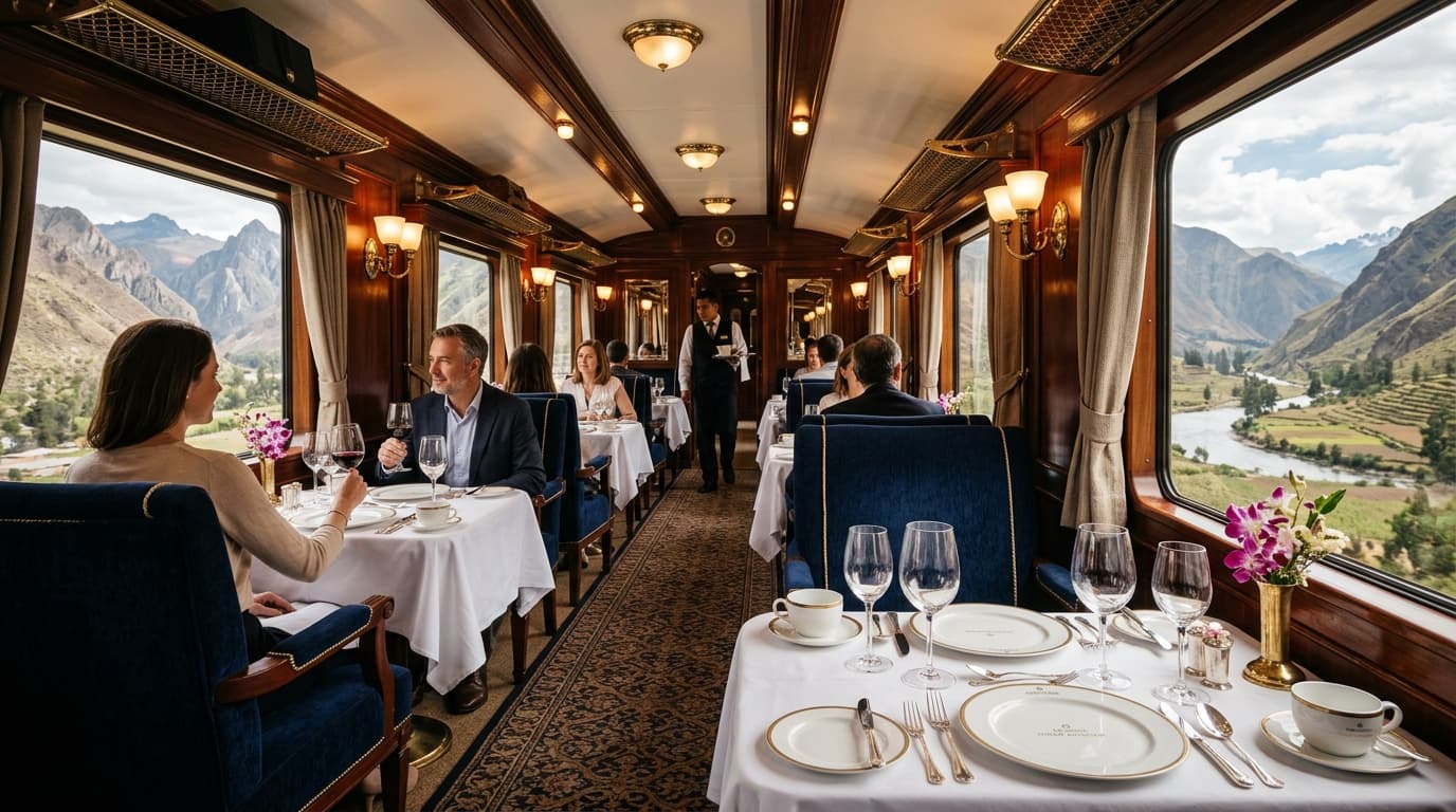 PeruRail Belmond Hiram Bingham train to Machu Picchu