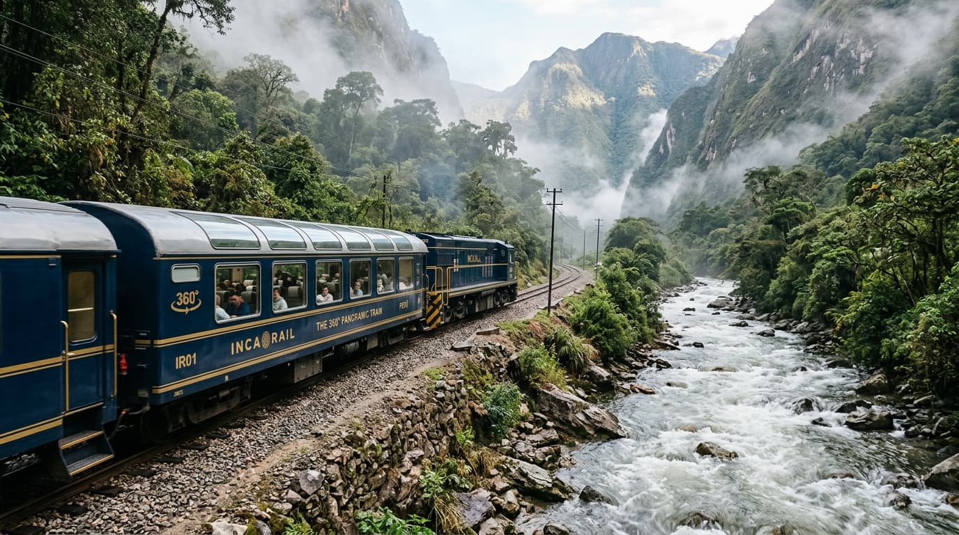 Inca Rail The Voyager train to Machu Picchu