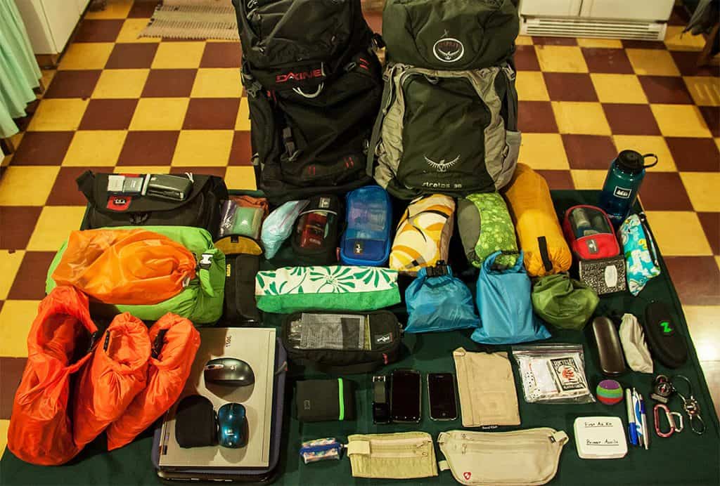 Peru Backpack Packing-List