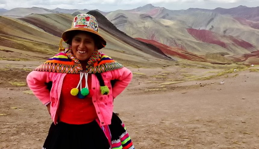 Palcoyo Rainbow Mountain Peru