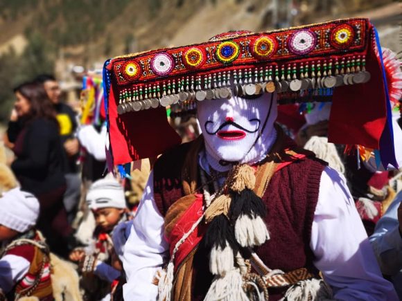 Qhapaq Qolla characters in Paucartambo St. carmen festival