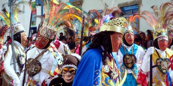 Qhapaq Chuncho characters in Paucartambo St. carmen festival